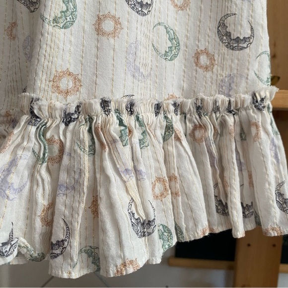 Velveteen Moon Star Print Frankie Embellished Boho Dress - Picture 11 of 16